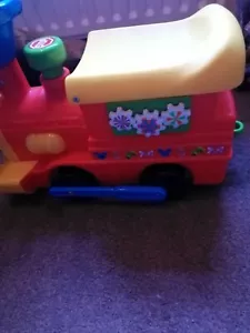  Mickey Mouse Battery Powered Ride On Choo Choo Train And Track 🌈 Disney Junior - Picture 1 of 24