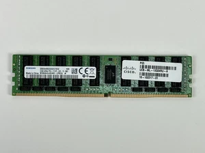 Cisco 1x 32GB 4Rx4 4DRx4 PC4-2133P-L ECC LRDIMM DDR4 RAM Memory UCS-MR-1X324RU-A - Picture 1 of 3