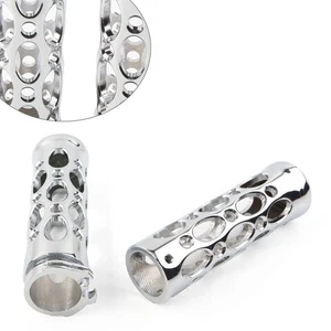 2ⅹ 26 mm Handgriffe Lenker für Yamaha V Star 650 1100 Custom Classic Silber - Picture 1 of 8