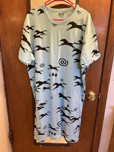 Lazy One Horse Nightshirt OS Equestrian Western Sleepwear  - Picture 1 of 3