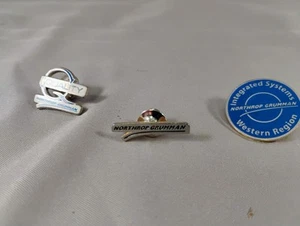 Northrup Grumman Aircraft Pins And Tie Clips - Picture 1 of 4