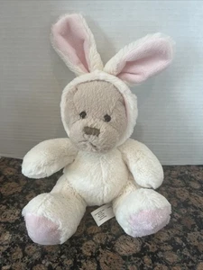 ANIMAL ADVENTURE PELUCHE CONEJITO CONEJO 8" oso tostado negro rosa crema - Imagen 1 de 4