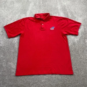 Polo de golf Buffalo Bills NFL de colección de los 90 mangas cortas para hombre talla L roja - Imagen 1 de 11