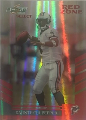 2007 Score Select #145 Daunte Culpepper Red Zone. Serial numbered 24/30 - Image 1 of 2