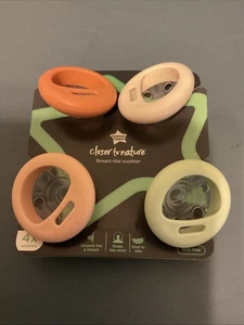 Tommee Tippee brustähnlicher Schnuller, 0-6 Monate, symmetrisches Design, natürliche Brea - Bild 1 von 2