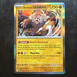 Pokémon TCG Prismatic Evolutions Bloodmoon Ursaluna Holo 54/131 - Picture 1 of 3