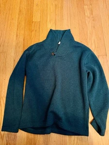 Old Navy Boys Size Xl 14/16 Pull Over Cowl Neck Sweater Turquoise - Picture 1 of 3