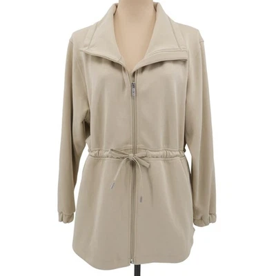 Lululemon Softstreme Cinch Waist Jacket Full Zip Trench $138 Size 8 - Image 1 of 4