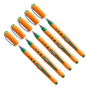 5x Stabilo Tintenroller Tintenschreiber worker+ medium 0,5 mm grün 2018/36 - Bild 1 von 5