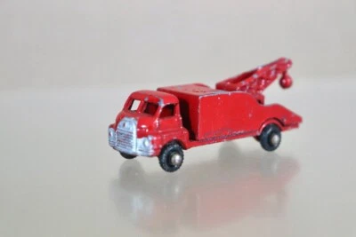 BENBROS 33 MIGHTY MIDGET BEDFORD CRANE LORRY TOW TRUCK RED og - Image 1 of 4
