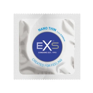 50 EXS Nano Thin Feel Condoms (Thinnest quality latex condoms in the world) UK - Picture 1 of 3