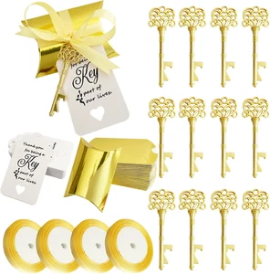 100 PCS Skeleton Key Bottle Opener,Wedding Favors for Guests,Wedding Gifts for G - Picture 1 of 12