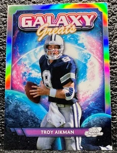 2024 Topps Cosmic Chrome Football Galaxy Greats - GG-3 Troy Aikman - Picture 1 of 2
