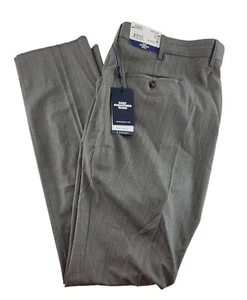 NEW-Size 46R Mens Hart Schaffner Marx Dress Pants New York Fit Wool Blend $155 - Picture 1 of 9