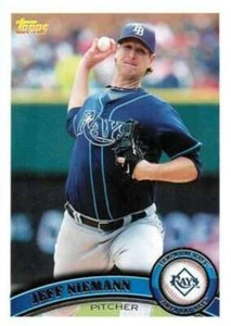 2011 Topps #579 Jeff Niemann NMMT Rays ID:7378 - Picture 1 of 2