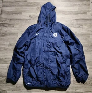 Nike Storm Fit Navy Blue Full Zip Hooded Jacket Georgia (G) Men's Size Large - Picture 1 of 10