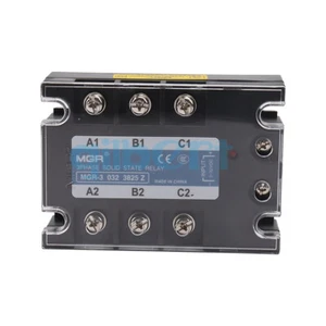 DC To AC /AC To AC SSR 10/25/40/60/80/100/120/150/200A 3 Phase Solid State Relay - Picture 1 of 29