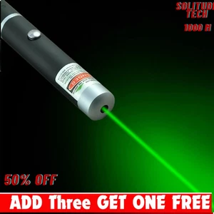 Green Laser Pointer Pen Light Beam Ultra Bright 1mW Lazer Cat Dog Pet Toy - Picture 1 of 4