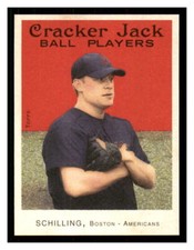 2004 Topps Cracker Jack Curt Schilling #140   Boston Red Sox