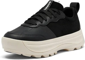 Sorel Women's Ona 503 Low Top Platform Sneakers Shoes Black Size 7 US - Picture 1 of 6
