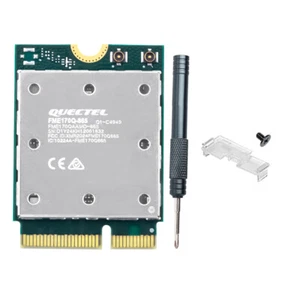 M.2 WiFi 7-kluczowa karta E QCNCM865 trójzakresowa 5800M Laptop Bluetooth 5.3 Adapter WiFi - Zdjęcie 1 z 9