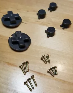 *2 PACK* Nintendo Game Boy Color CGB-001 Replacement Button Set *Dark Gray* - Picture 1 of 1
