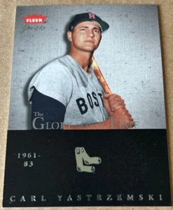 CARL YASTRZEMSKI 2004 FLEER GREATS Glory Of Their Time Ser# 0551/1967 NM-MT Cond - Picture 1 of 2