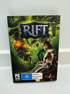 Rift PC game DVD-ROM with Original Slipcover and Gatefold, Manual and Map - Image 1 of 4