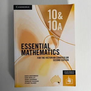 Cambridge Essential Mathematics 10 & 10A Victorian Curriculum Second Edition - Picture 1 of 6