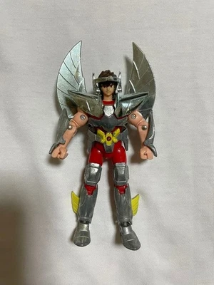 Saint Seiya Alloy Seiya Action Figure 1970s Used Missing Cross Center - Image 1 of 4