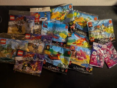 Lot of 14 Sealed LEGO Polybag- From Various Themes And Years - Image 1 of 4