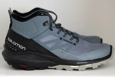 Salomon OUTpulse Mid GTX GORE-TEX Hiking Shoes Stormy Weather Womens US 9 - Image 1 of 4