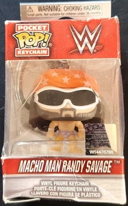 WWE Macho Man Randy Savage = Funko Pocket Pop! Schlüsselanhänger = Mini Vinyl Figur Keyring - Bild 1 von 6