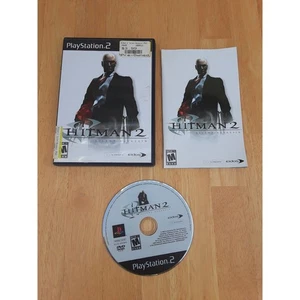 Hitman 2: Silent Assassin ( Sony Playstation 2, PS2 ) Black Label Complete - Picture 1 of 11