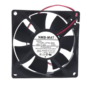 1 pcs NMB 8025 DC48V 0.09A 3110KL-07W-B50 cooling fan - Picture 1 of 5