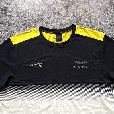 Hackett Aston Martin T-Shirts Logo Blue / Yellow Size - M - Image 1 of 4