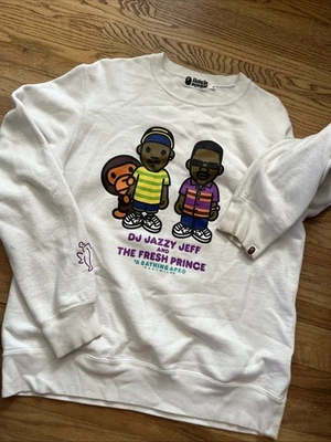 Auténtico Suéter Bape Bathing Ape Fresh Prince Baby Milo Foto 1 de 4