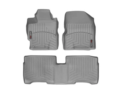 WeatherTech FloorLiner para Toyota Yaris 2007-2011 - 1ª e 2ª fileiras, cinza - Imagem 1 de 4