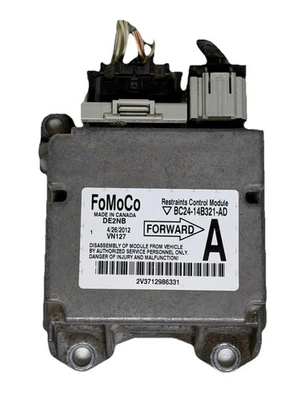 2010-2014 Ford E150 E250 E350 Van Restraint Control Module OEM *BC24-14B321-AD* - Image 1 of 4