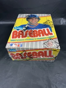 1989 Fleer Baseball Sealed Box BBCE Poss Bill Ripken Error FF Card Griffey JR RC - Picture 1 of 12