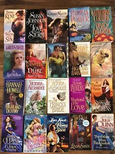 Lote de 10 libros de bolsillo de romance histórico autor mezcla selección aleatoria - Imagen 1 de 11