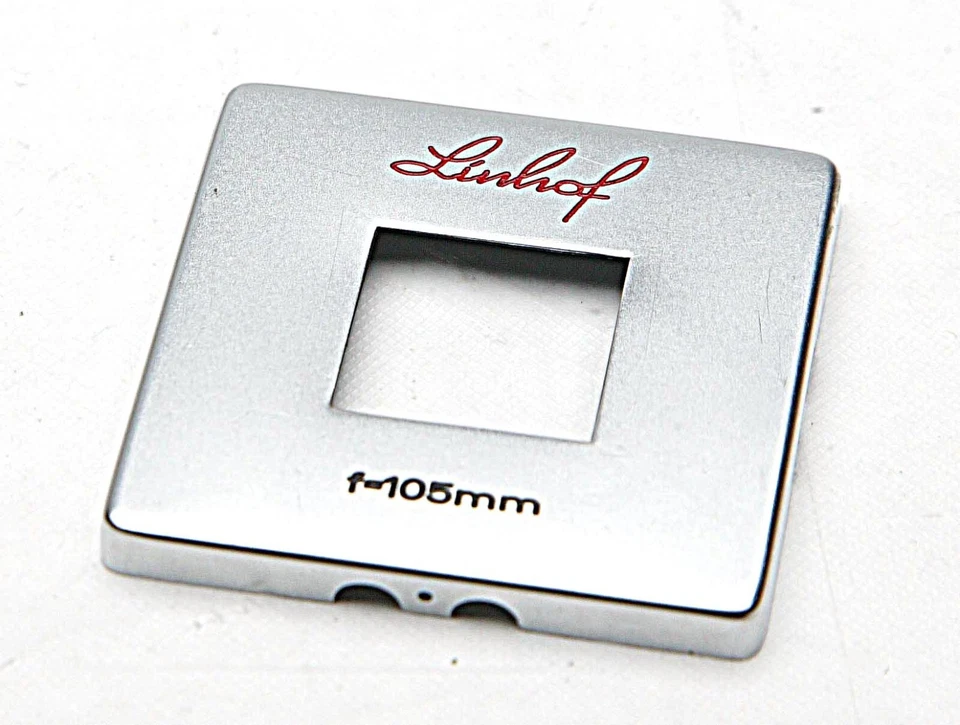 Linhof SUPER TECHNIKA IV 6x9 (21/4 x 31/4) Para Lente 105mm CUADRADO Visor Máscara. Foto 1 de 1