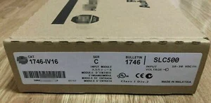 Nuevo Módulo de Entrada de 16 Puntos Original Sellado AB 1746-IV16 SLC 500 DC ENVÍO GRATUITO - Imagen 1 de 2