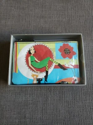 Rolfs Imitación Cuero Organizador Billetera Portatarjetas Cremallera Alrededor con Identificación Extraíble Foto 1 de 4