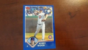 2003 TOPPS # 16 KERRY WOOD BASEBALL CARD - Picture 1 of 3