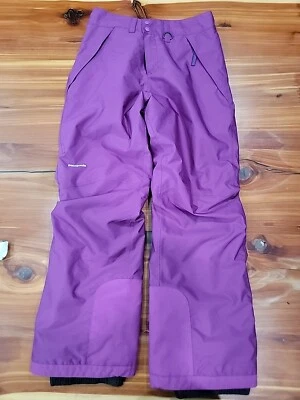 Pantalones de nieve Patagonia Snowbelle H2no púrpura/rosa niñas XL (14) Foto 1 de 4