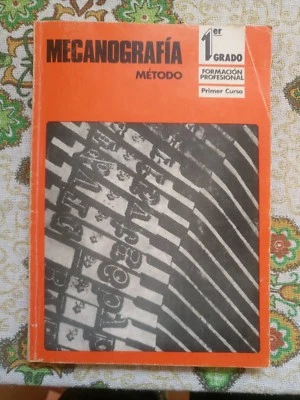 Método de mecanografía - 1er grado - Imagen 1 de 4