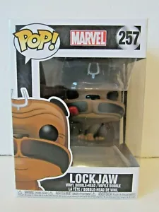 Funko Pop Marvel Inhumans Movie Lock Jaw Vinyl Bobble Head Figura #257 - Foto 1 di 10