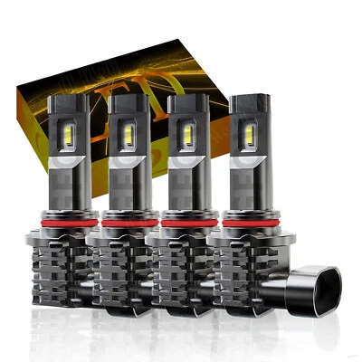 For Toyota Camry 2001-2005 4x Xenon White LED Headlight High-Low Beam Bulbs Kit - Image 1 of 4