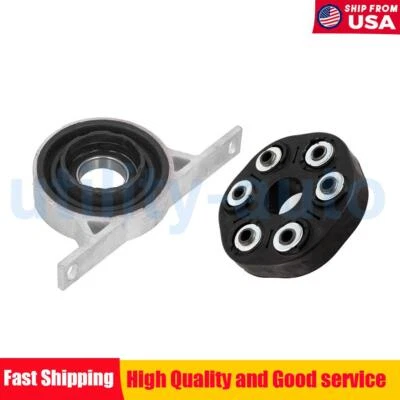 2X Disco flexible del eje de transmisión + Kit de cojinete de soporte central para BMW E66 735Li 745Li 750Li Foto 1 de 2